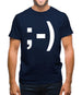 Wink ;-) Mens T-Shirt