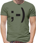 Wink ;-) Mens T-Shirt