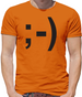 Wink ;-) Mens T-Shirt