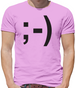 Wink ;-) Mens T-Shirt