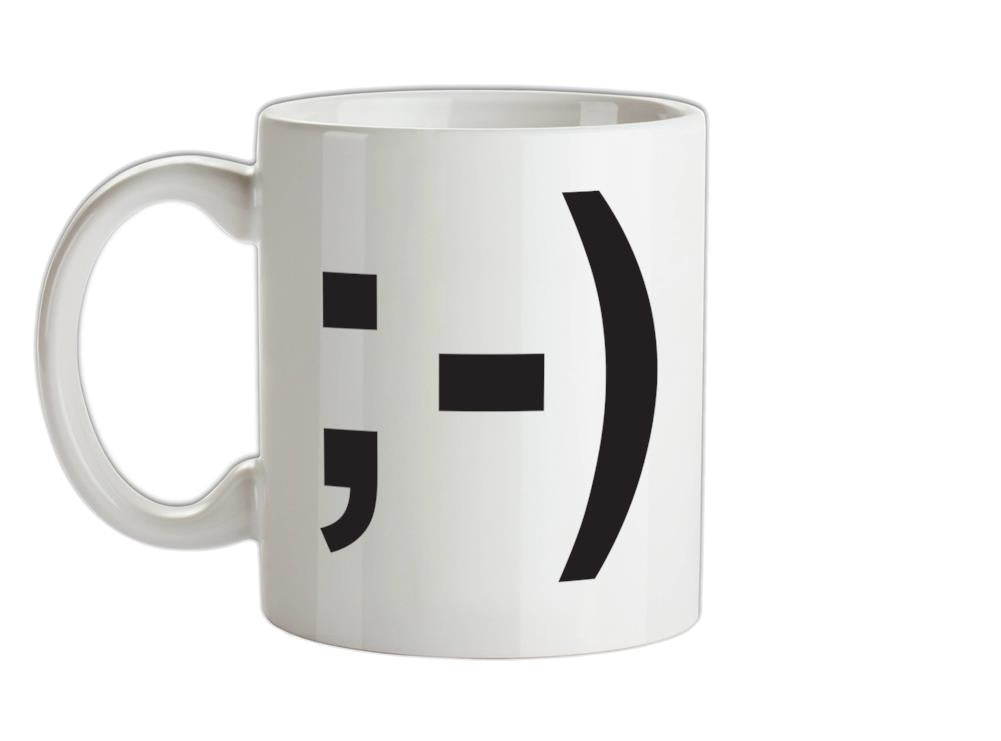 Wink ;-) Ceramic Mug