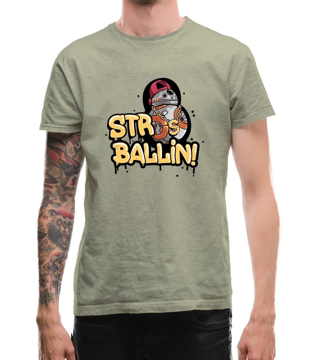 Str8 Ballin! Mens T-Shirt