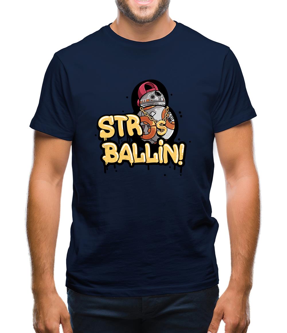 Str8 Ballin! Mens T-Shirt