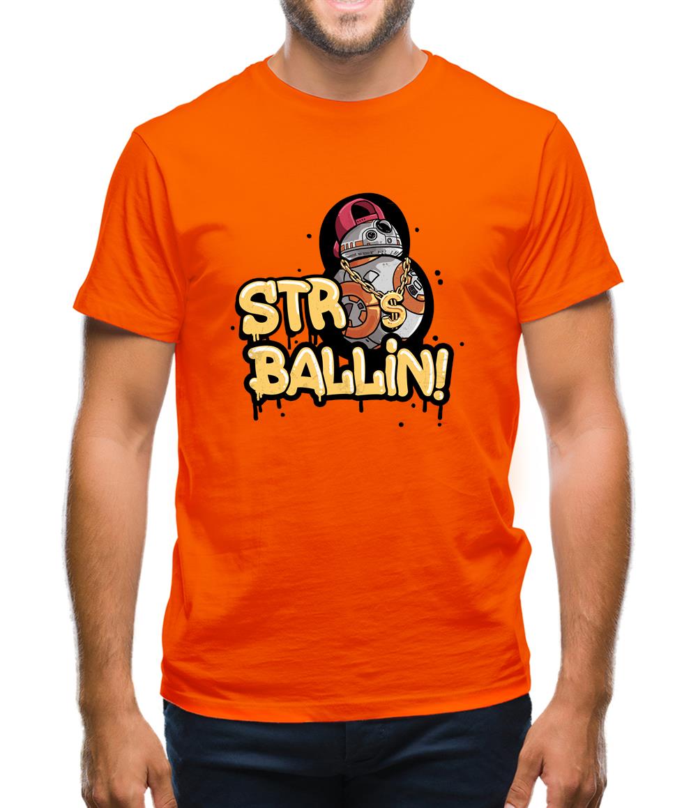 Str8 Ballin! Mens T-Shirt