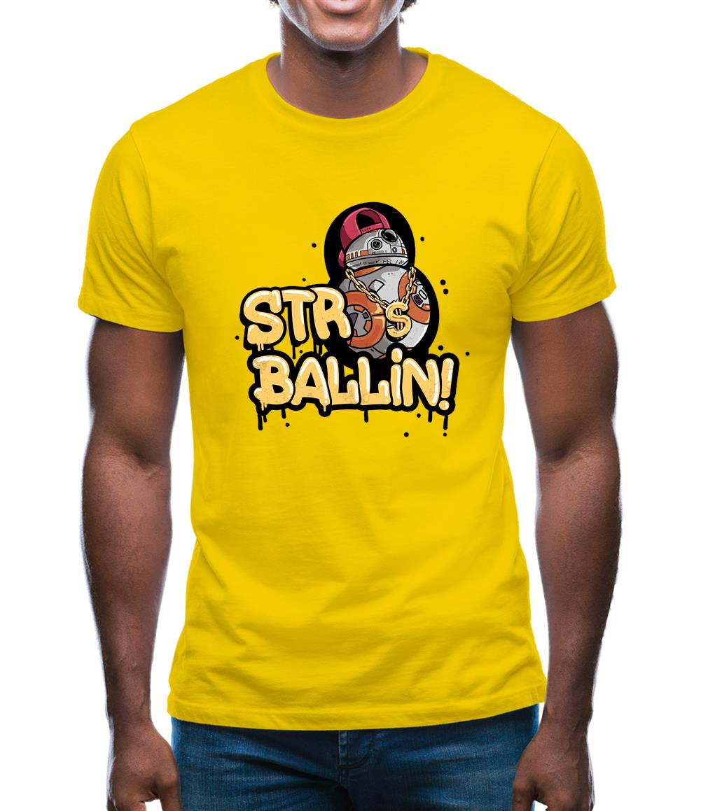 Str8 Ballin! Mens T-Shirt