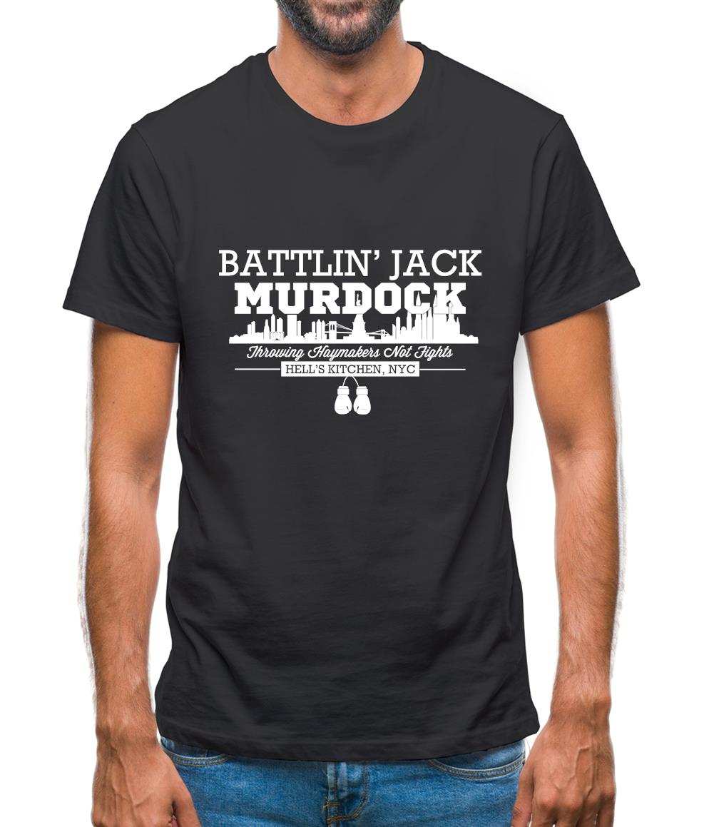 Battlin' Jack Murdock Mens T-Shirt