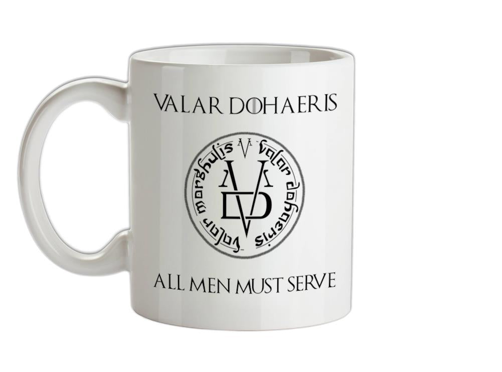 Valar Dohaeris Coin Ceramic Mug