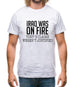 Iraq Was On Fire, Tony's Claims Weren't Justified Mens T-Shirt