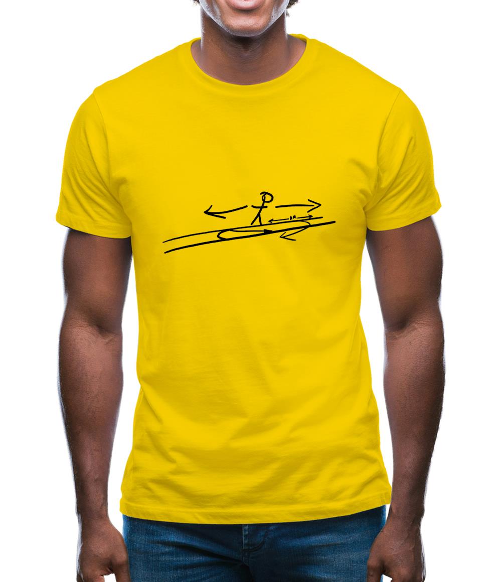Stranger Tightrope Theory Mens T-Shirt