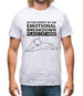 In Case Of Emotional Breakdown Place Cat Here Mens T-Shirt