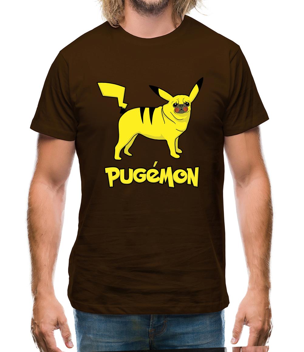 Pugamon Mens T-Shirt