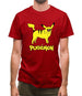 Pugamon Mens T-Shirt