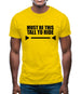 Must Be This Tall To Ride Mens T-Shirt