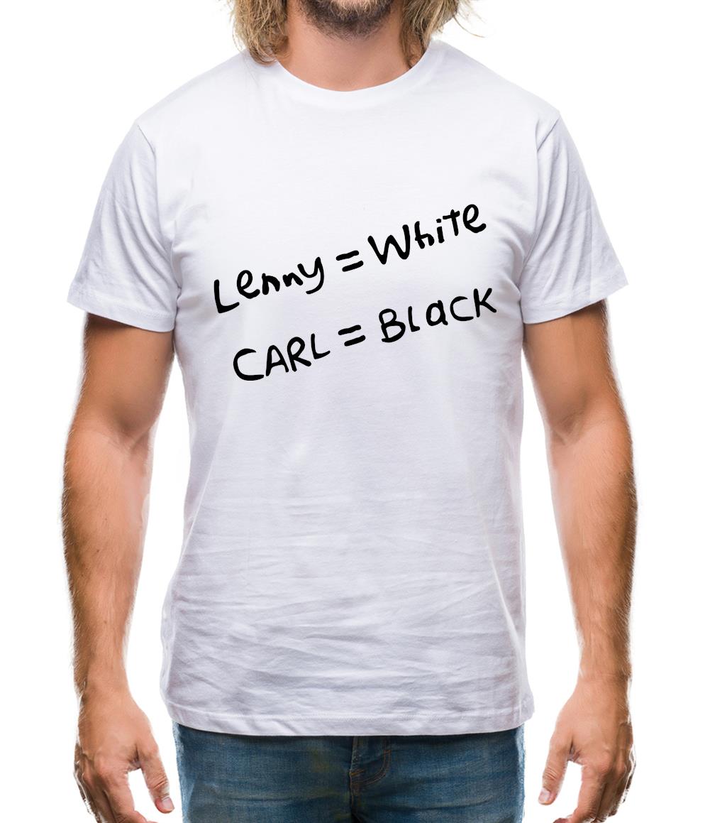 Lenny White - Carl Black. Homer Hand Mens T-Shirt