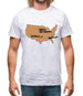 By Gum It Put Them On The Map Mens T-Shirt