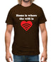 Home Is Where The Wifi Is Mens T-Shirt
