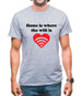 Home Is Where The Wifi Is Mens T-Shirt