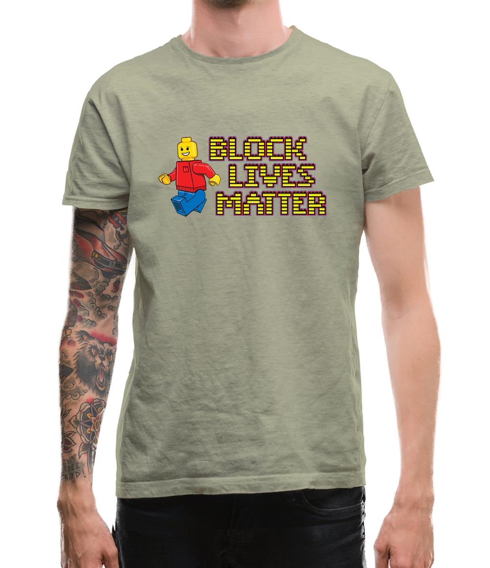 Block Lives Matter Mens T-Shirt
