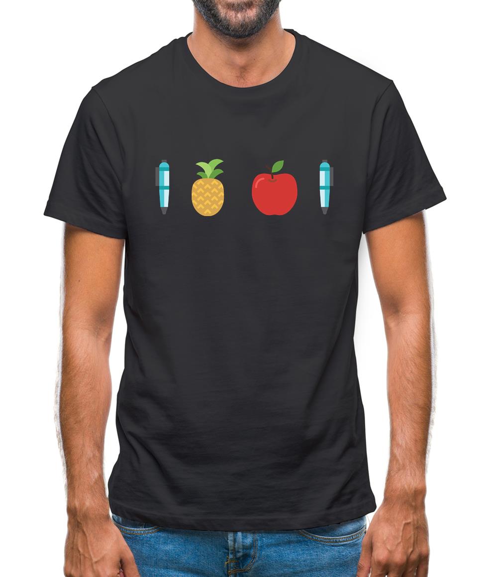Pen Pineapple Apple Pen Mens T-Shirt