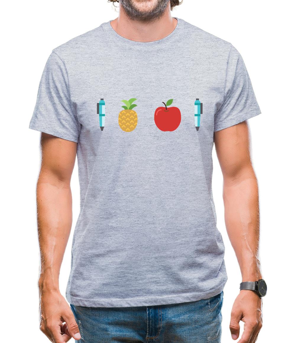 Pen Pineapple Apple Pen Mens T-Shirt