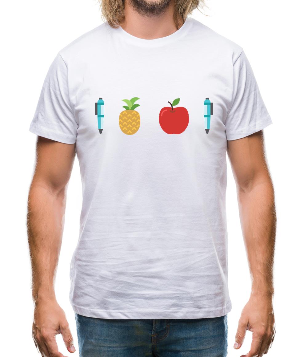 Pen Pineapple Apple Pen Mens T-Shirt