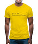 Error 404 Costume Not Found Mens T-Shirt