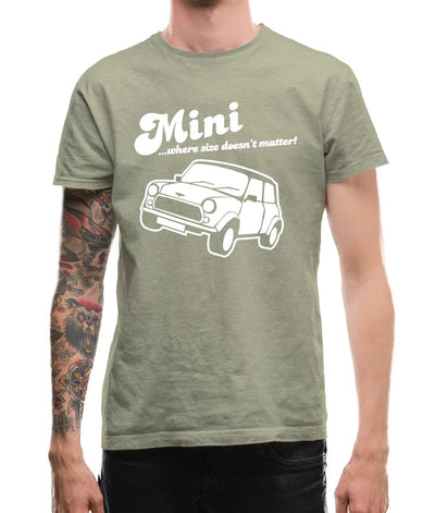 Mini... Where Size Doesn't Matter! Mens T-Shirt