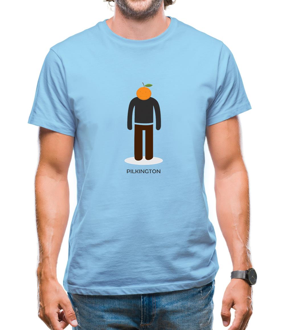 Orange Pilkington Mens T-Shirt
