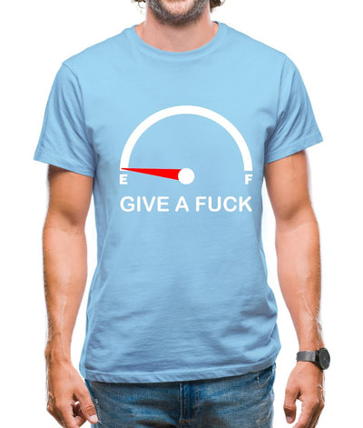 I'm Running Low On Giving A Fuck Mens T-Shirt