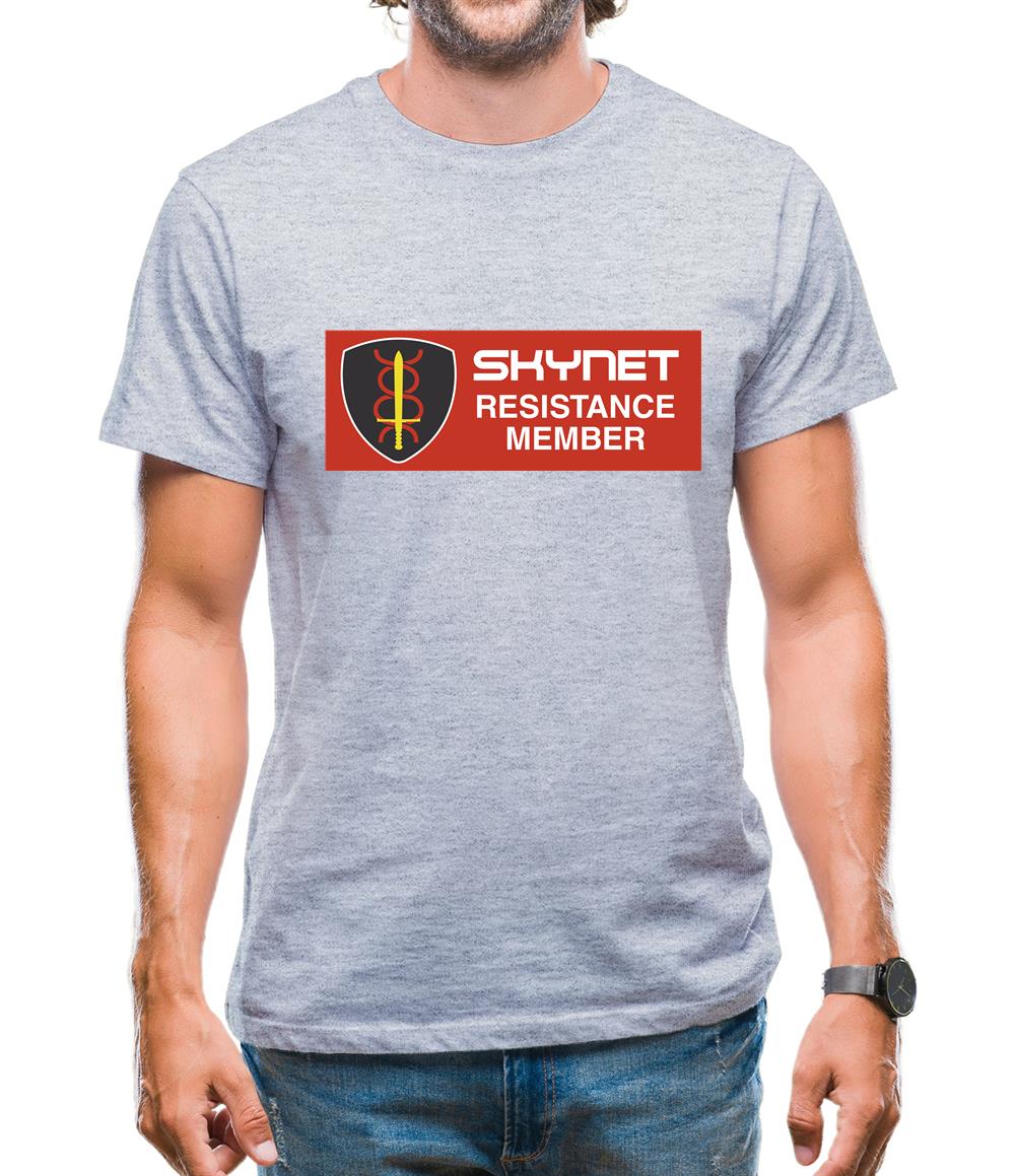 Skynet Resistance Member Mens T-Shirt