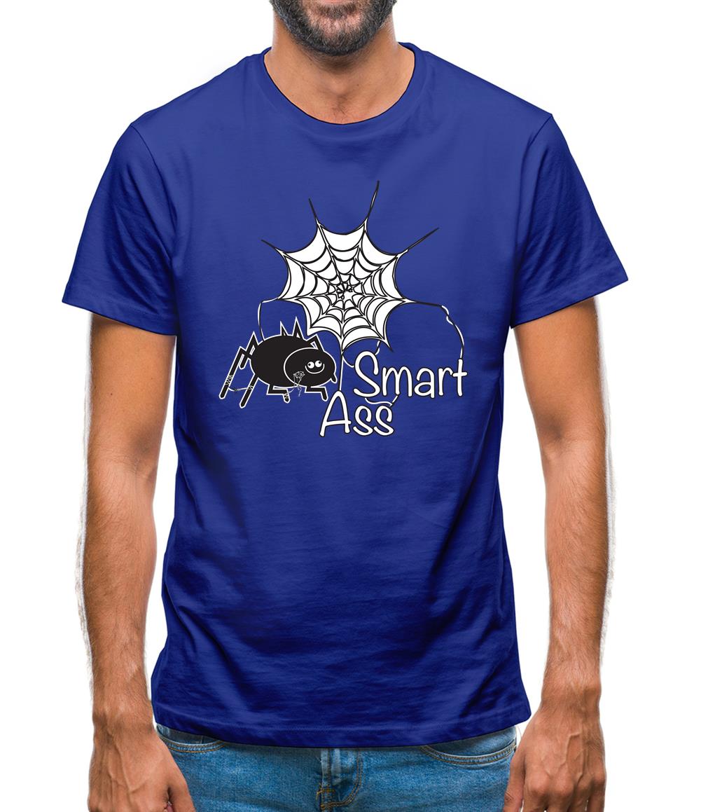 Spider Smart Ass Mens T-Shirt
