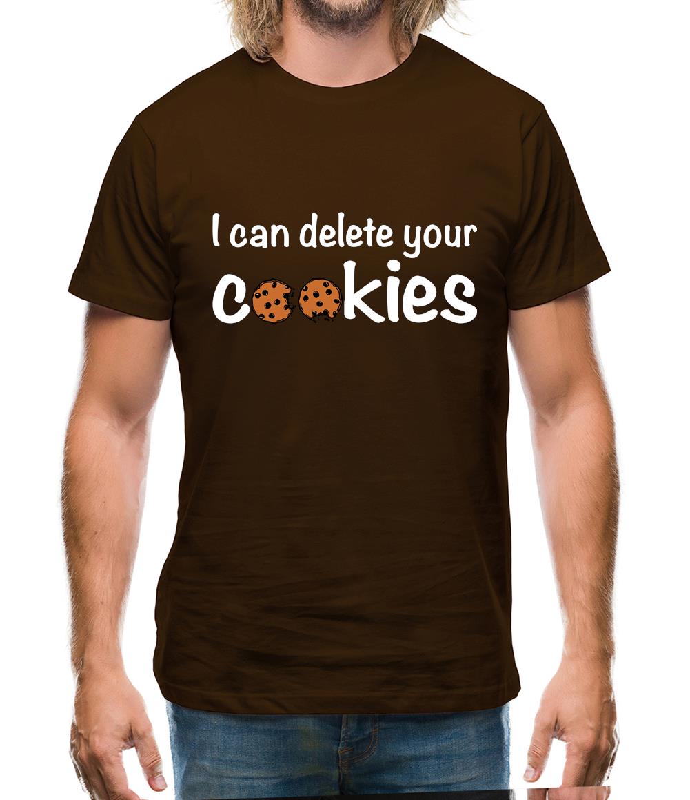 I Can Delete Your Cookies Mens T-Shirt