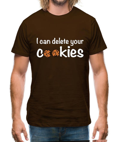 I Can Delete Your Cookies Mens T-Shirt