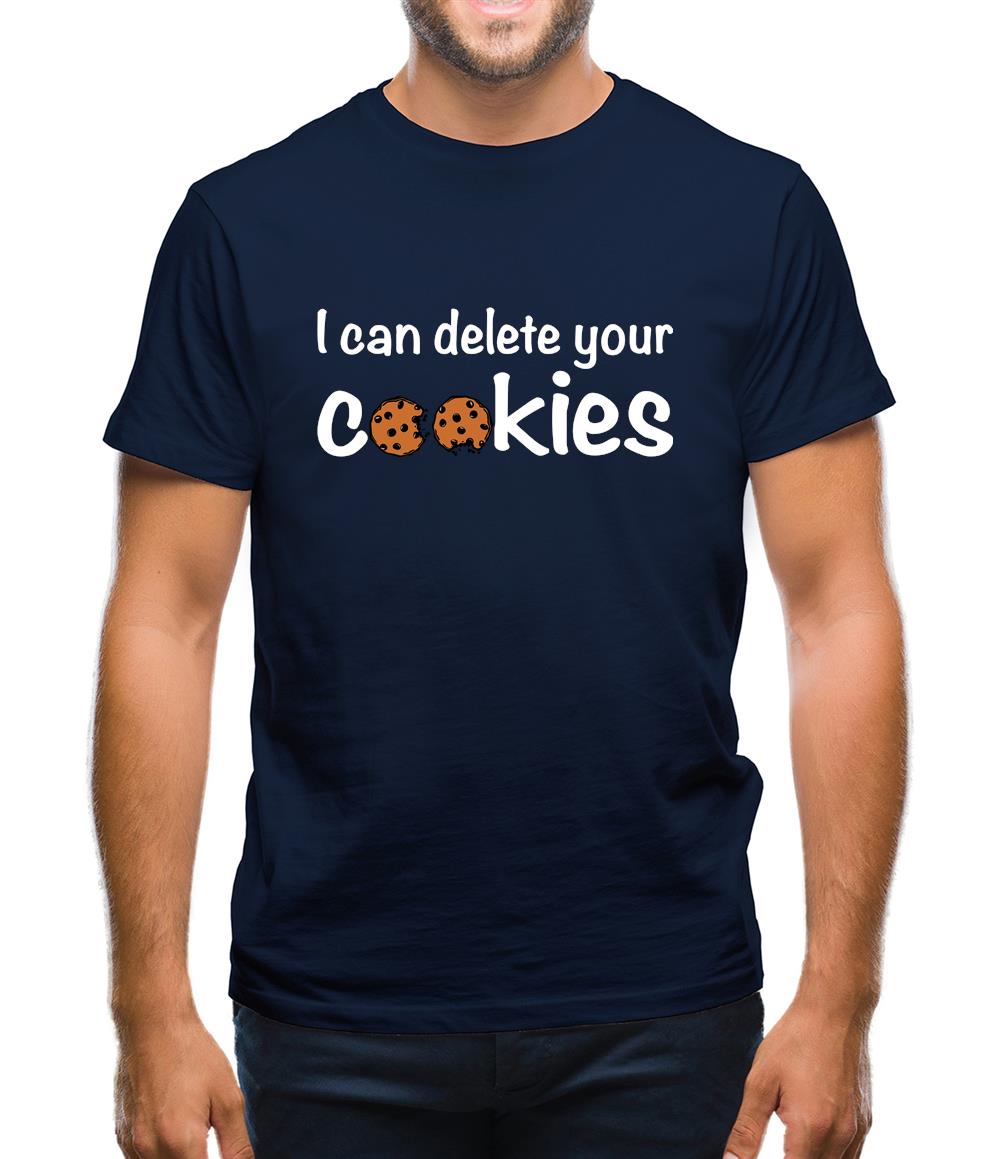 I Can Delete Your Cookies Mens T-Shirt