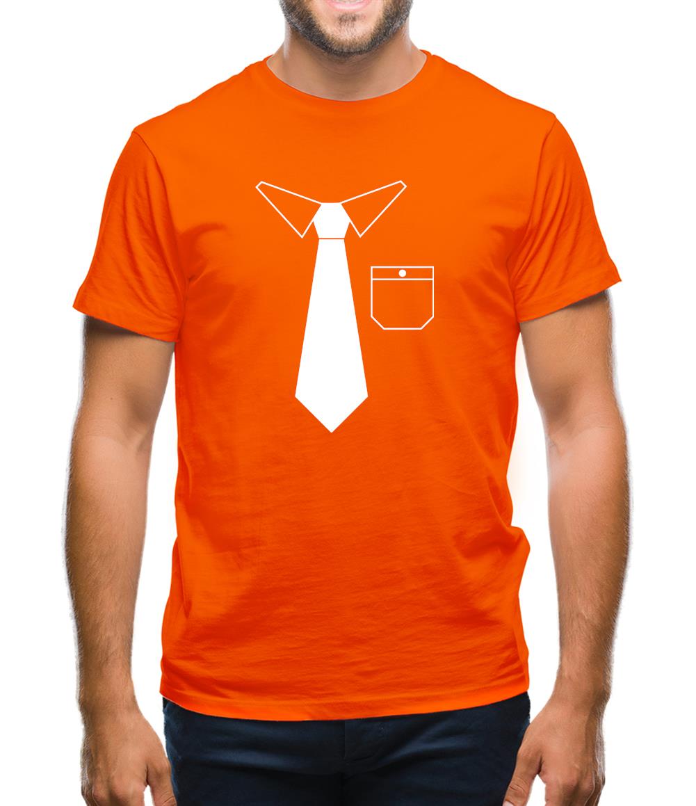 Shirt & Tie Mens T-Shirt