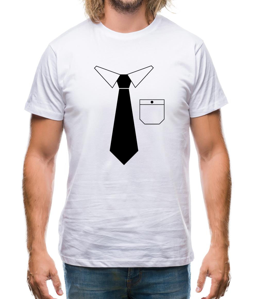 Shirt & Tie Mens T-Shirt