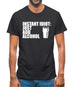 Instant Idiot : Just Add Alcohol Mens T-Shirt