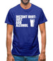 Instant Idiot : Just Add Alcohol Mens T-Shirt