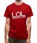 LOL (Laugh Out Loud) Mens T-Shirt