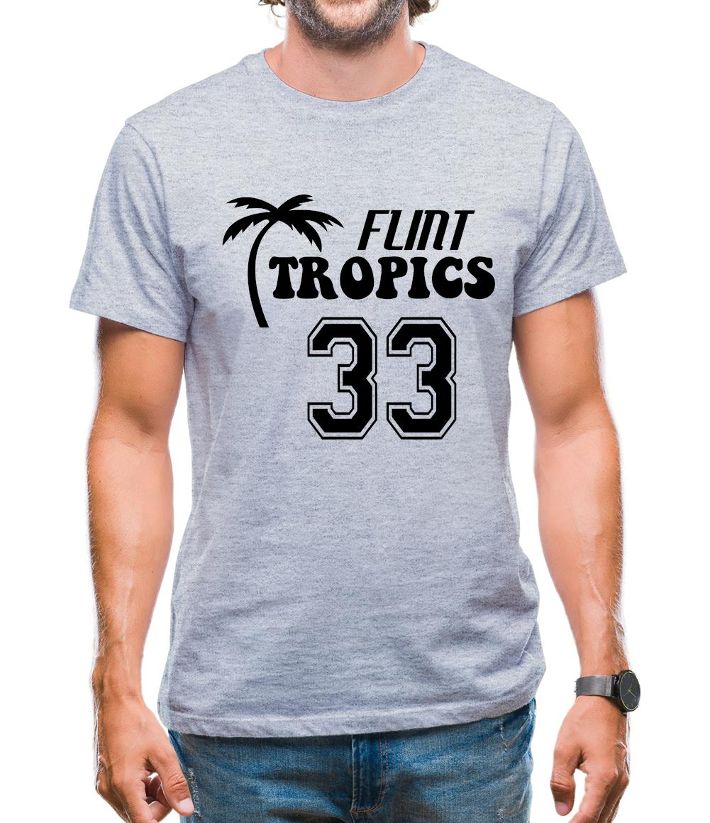 Flint Tropics Mens T-Shirt