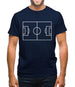 Football Pitch Mens T-Shirt