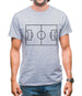 Football Pitch Mens T-Shirt