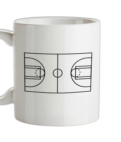 Basketball Court Ceramic Mug