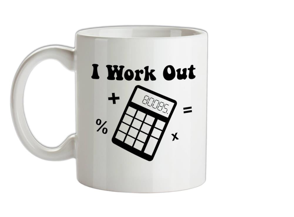 I Work Out Ceramic Mug