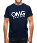 OMG (Oh My God) Mens T-Shirt