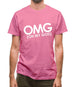 OMG (Oh My God) Mens T-Shirt