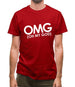 OMG (Oh My God) Mens T-Shirt