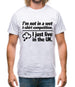 I'm Not In A Wet T-Shirt Competition. I Just Live In The UK Mens T-Shirt