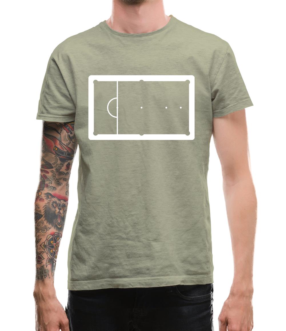 Snooker Table Mens T-Shirt