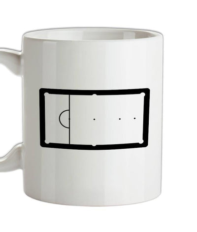 Snooker Table Ceramic Mug